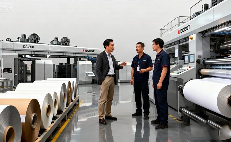 Bobst Production Line Integration Site
